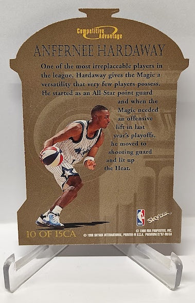 1998 Skybox Premium Competitive Advantage Anfernee Hardaway Orlando #10 *2