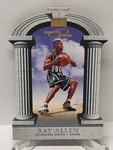 1998 Skybox Premium Competitive Advantage Ray Allen Milwaukee #11*2