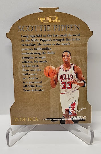 1998 Skybox Premium Competitive Advantage Scottie Pippen Bulls #12 *2