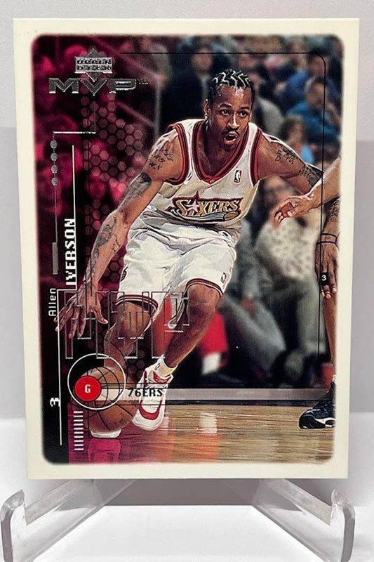 1999 Upper Deck MVP Allen Iverson Philadelphia 76ers #118
