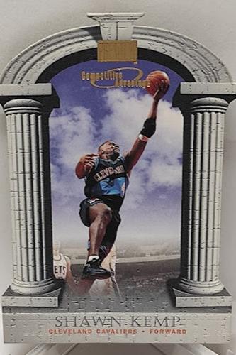 1998 Skybox Premium Competitive Advantage Shawn Kemp Cavaliers #13 *2