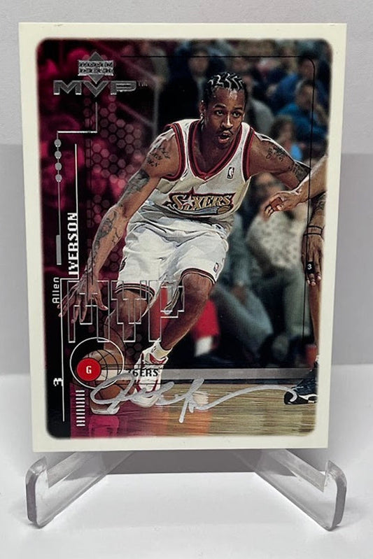 1999 Upper Deck MVP Inscription Allen Iverson 76ers #118