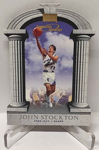 1998 Skybox Premium Competitive Advantage John Stockton Utah #15 *2