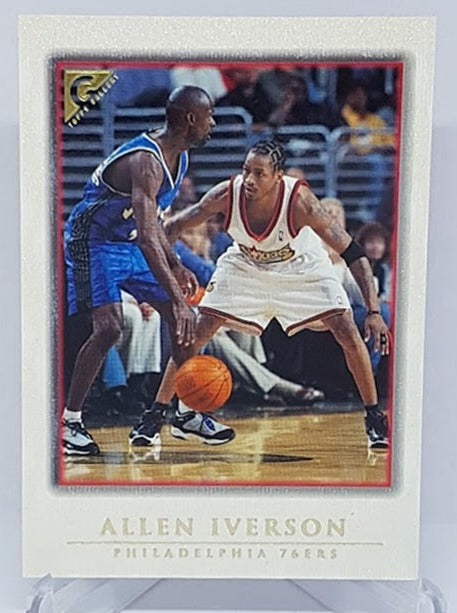 2000 Topps Gallery Art of Collecting Allen Iverson 76ers #60