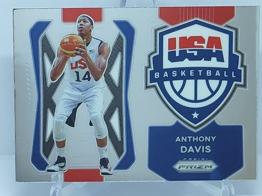 2021-22 Panini Prizm Team USA Anthony Davis #3