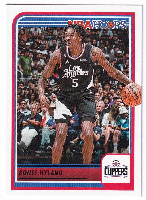 2023-24 Panini Hoops Bones Hyland Clippers #82