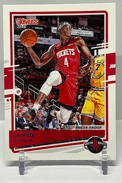 2020-21 Panini Press Proof Danuel House Rockets 209/349 #124