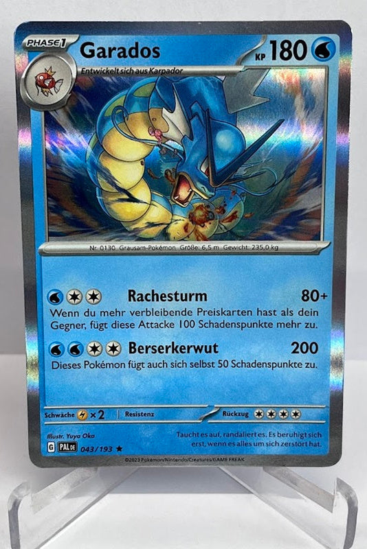 Pokemon Entwicklungen in Paldea Garados 043/193 Holo Deutsch #99