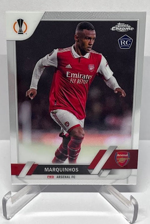 2022-23 Topps Chrome UEFA RC Marquinhos Arsenal FC #188