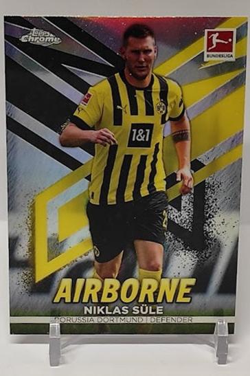 2022-23 Topps Chrome Airborne Niklas Süle Dortmund