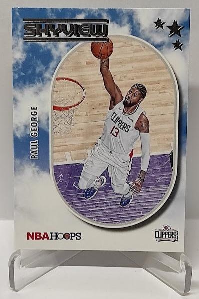 2021-22 Panini Hoops Skyview Paul George Clippers #7