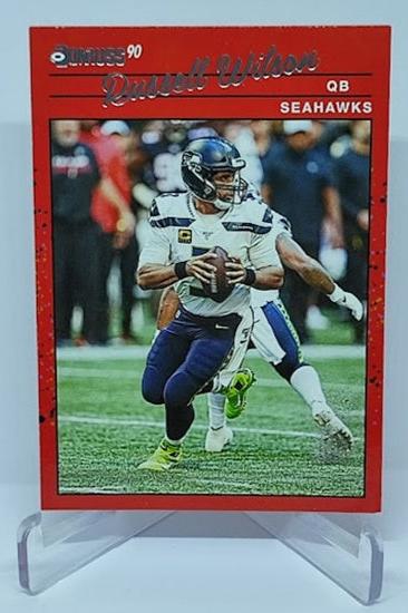 2020 Panini Donruss Retro Russell Wilson Seahawks Seahawks