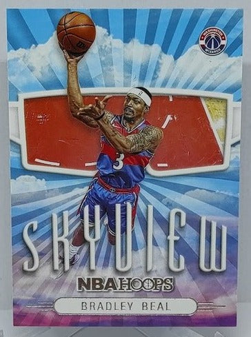 2022-23 Panini Hoops Skyview Bradley Beal Wizards #17