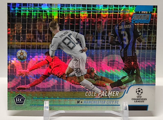 2021-22 Topps Stadium Club Chrome RC Cole Palmer Manchester City #80