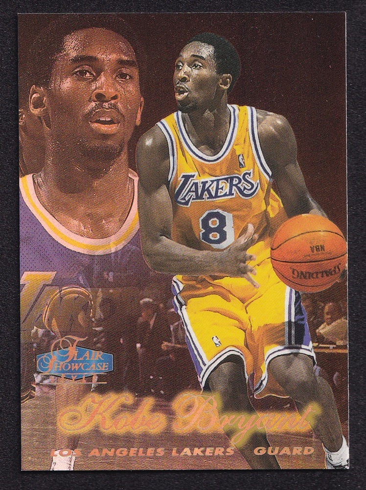 1997-98 Flair Showcase Style Showstopper Kobe Bryant Lakers *2