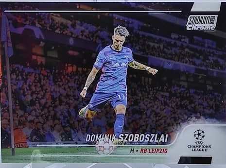 2021-22 Topps UCL Stadium Club Dominik Szoboszlai RB Leipzig #39