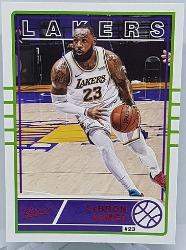 2020-21 Panini Chronicles Classics RED LeBron James Lakers #629