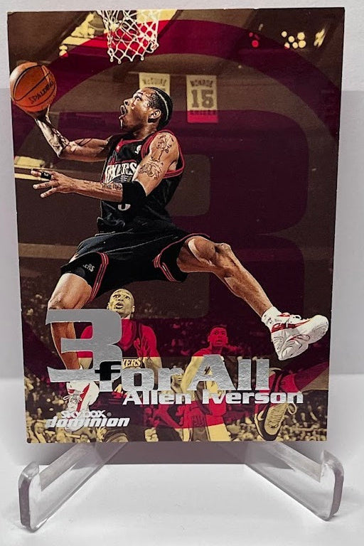 1999 Sybox Dominion 3 for All Allen Iverson 76ers #195
