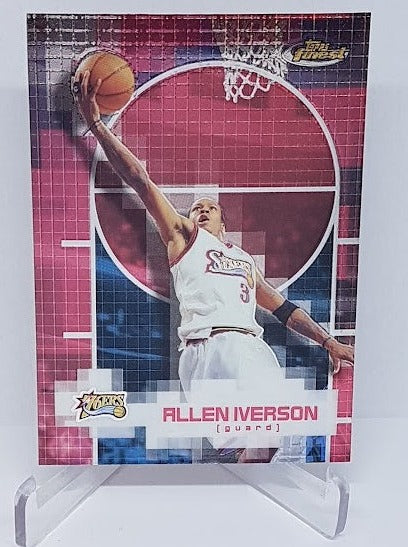 2000 Topps Finest Allen Iverson Philadelphia 76ers