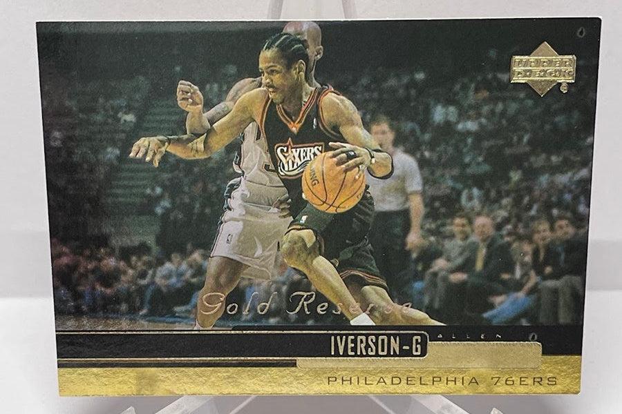 2000 Upper Deck Gold Reserve Allen Iverson Philadelphia 76ers #157