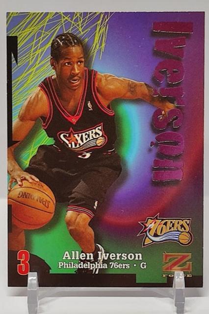 1998 Skybox Z-Force Allen Iverson Philadelphia 76ers #150