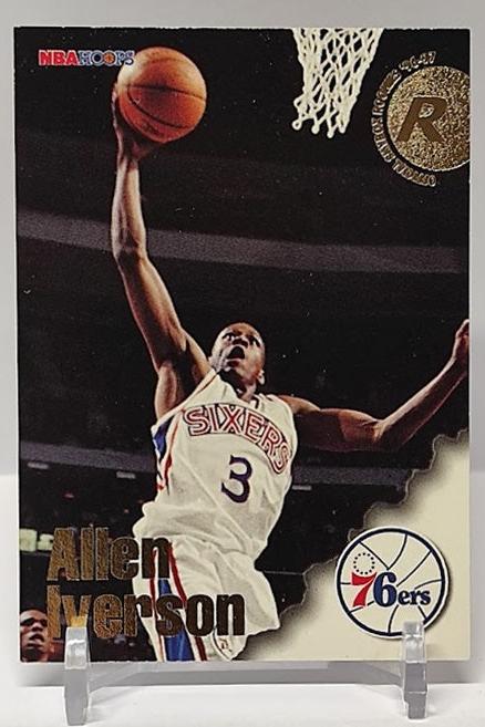 1997 Skybox NBA Hoops Rookies Allen Iverson 76ers #295