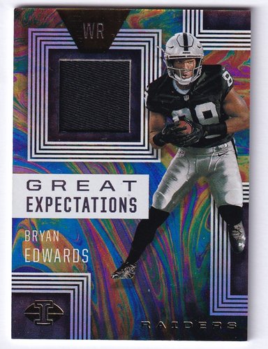 2020 Panini Illusions Great Expectations Bryan Edwards Raiders