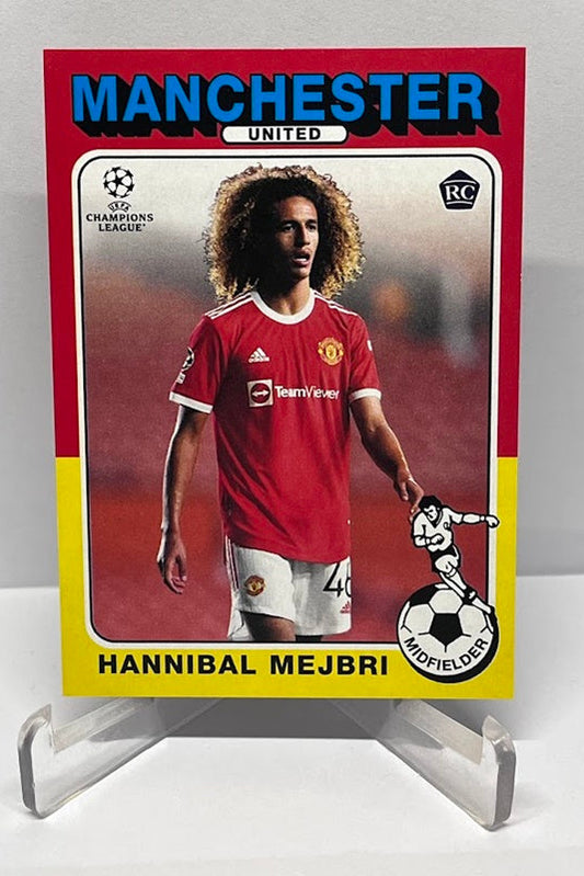2022 Topps UCL RC Hannibal Mejbri Manchester United #6