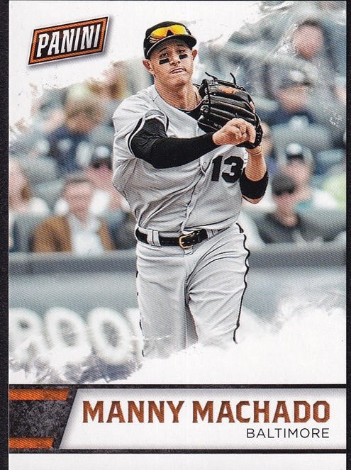 2016 Panini Fathers Day Manny Machado Baltimore #31