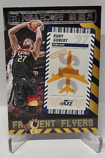 2021-22 Panini Hoops Frequent Flyers Rudi Gobert Utah #3