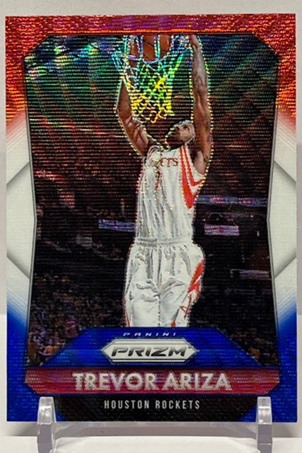 2015-16 Panini Prizm Red White Blue Prizm Trevor Ariza Rockets #233
