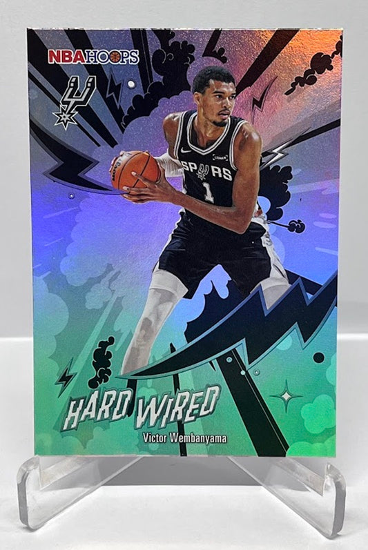 2025-26 Topps Hoops Hard Wired Victor Wembanyama San Antonio Spurs #6
