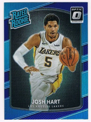 2017-18 Panini Donruss Optic Purple Rated Rookie Josh Hart Lakers #171