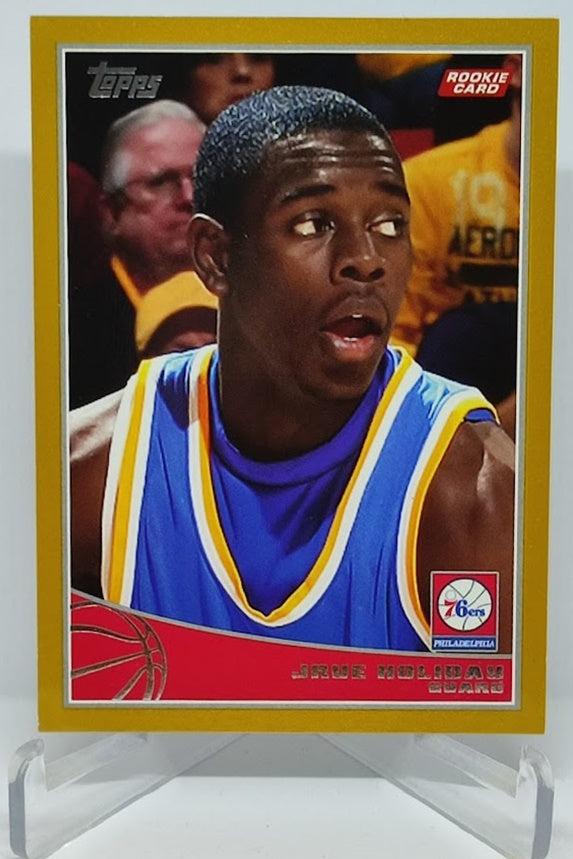 2009 Topps Rookie Card Gold Jrue Holiday 76ers 1127/2009