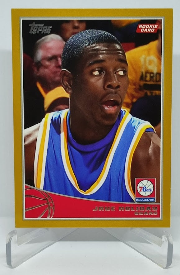 2009 Topps Rookie Card Gold Jrue Holiday 76ers 1127/2009