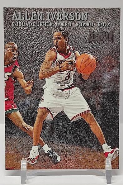 1999-00 Skybox Metal Universe Allen Iverson 76ers #36