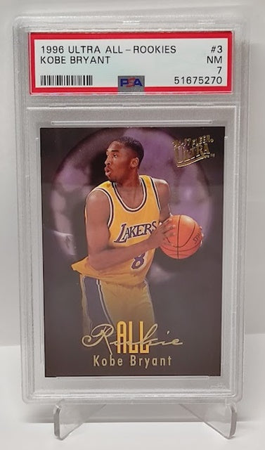 1996-97 Fleer Ultra All-Rookies Kobe Bryant Lakers #3 PSA 7 *2