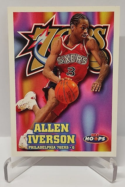 1997 Skybox Hoops Allen Iverson Philadelphia 76ers #114