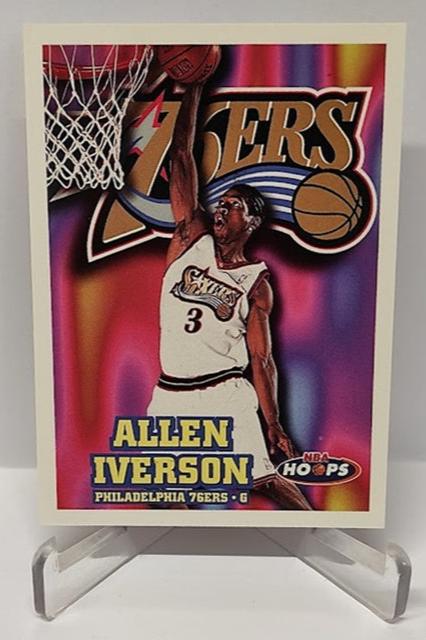 1998 Skybox Hoops Allen Iverson Philadelphia 76ers #287