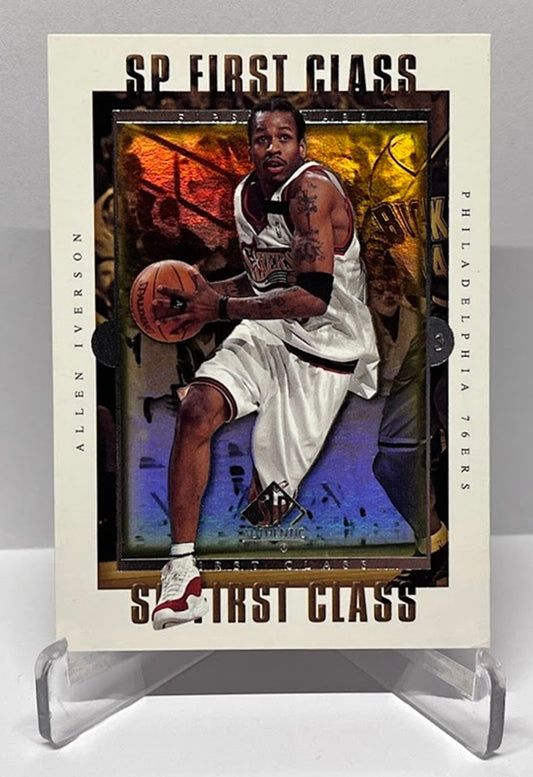 2000 Upper Deck SP First Class Allen Iverson Philadelphia 76ers #10