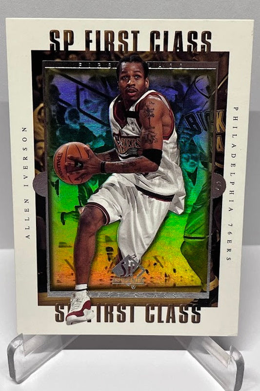 2000 Upper Deck SP First Class Allen Iverson Philadelphia 76ers #10