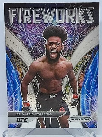 2022 Panini UFC Fireworks Aljamain Sterling #15