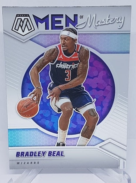 2020-21 Panini Mosaic Men Mastery Bradley Beal Wizards #7