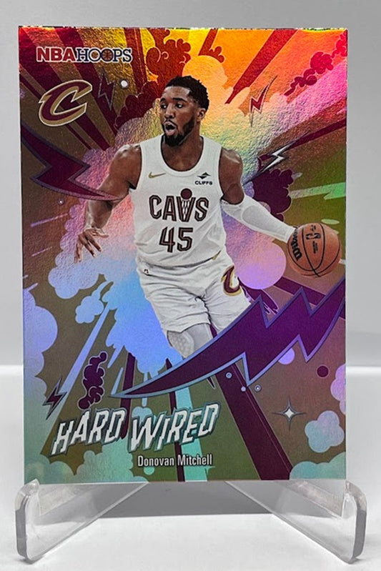 2025-26 Topps Hoops Hard Wired Donovan Mitchell Cleveland Cavaliers #10