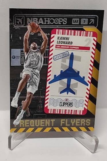 2021-22 Panini Hoops Frequent Flyers Kawhi Leonard Clippers #8