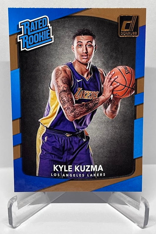 2017-18 Panini Donruss Rated Rookie Kyle Kuzma Lakers #174