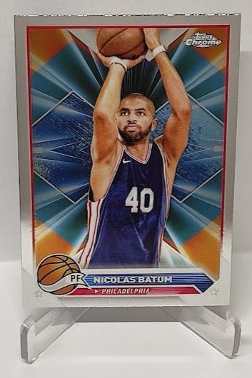 2024 Topps Chrome Nicolas Batum Philadelphia #113