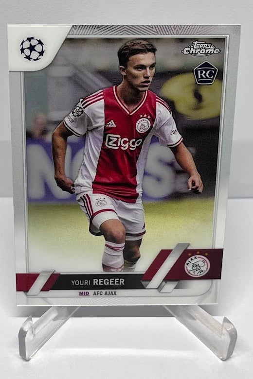 2023 Topps Chrome RC Youri Regeer AFC Ajax #179