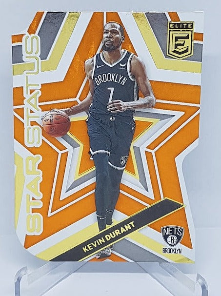 2022-23 Panini Donruss Elite Star Status Die-Cut Kevin Durant Nets #3