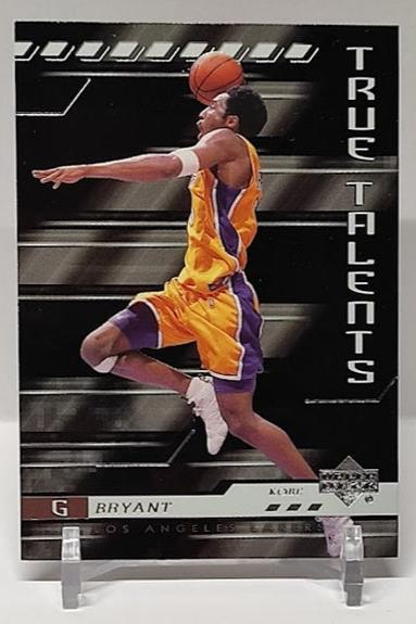 2000 Upper Deck True Talents Kobe Bryant Lakers *2